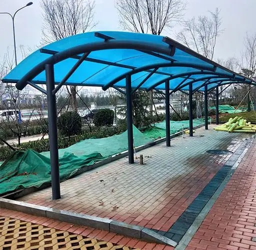 岳阳县膜结构自行车棚